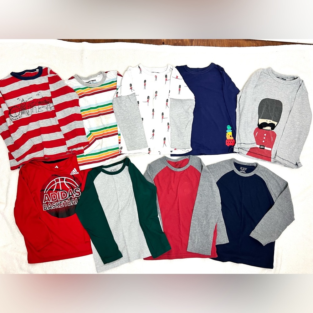 Boys Long Sleeve Shirts Bundle - Picture 2 of 10